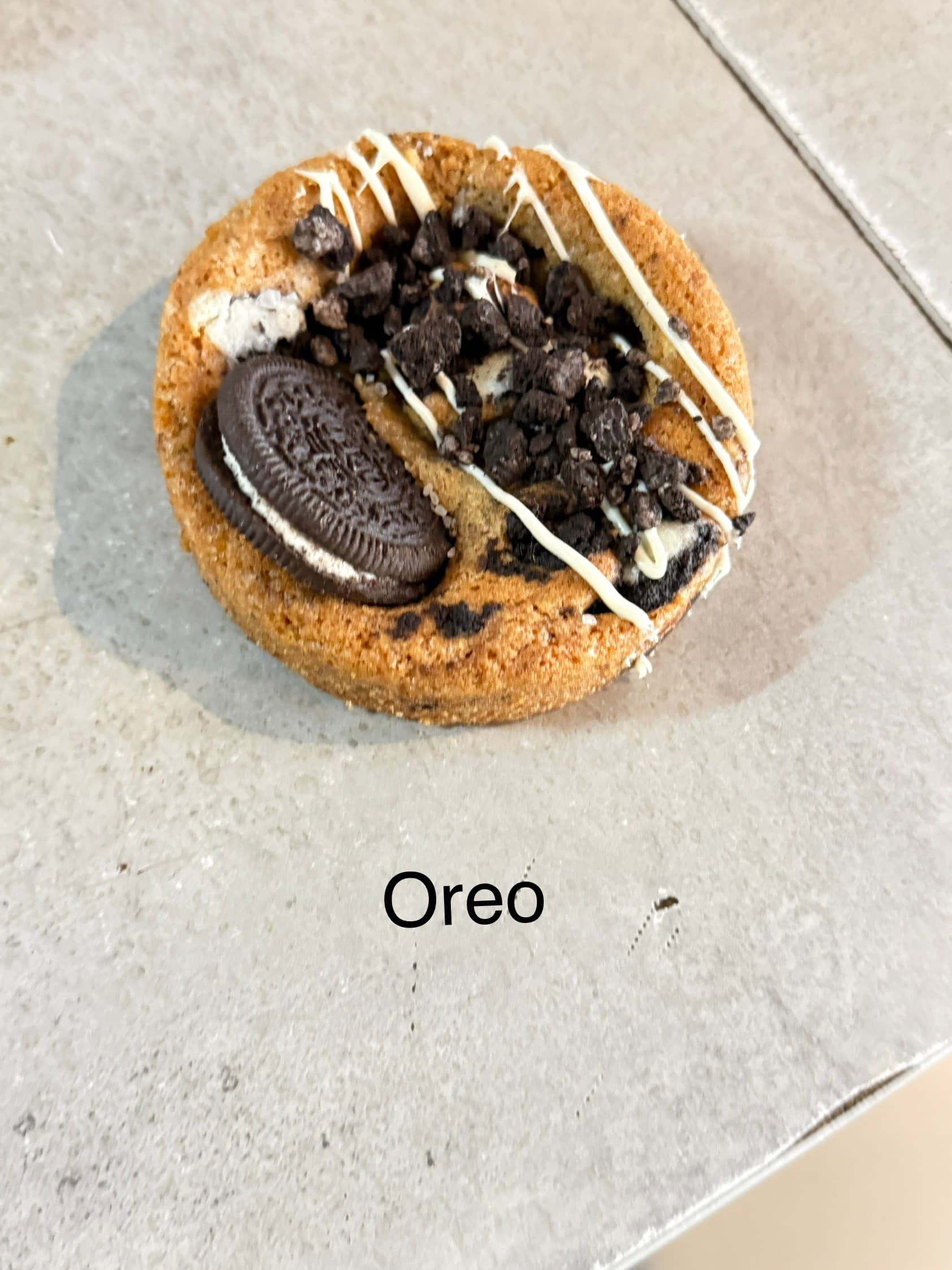 Crumble cookies Oreo