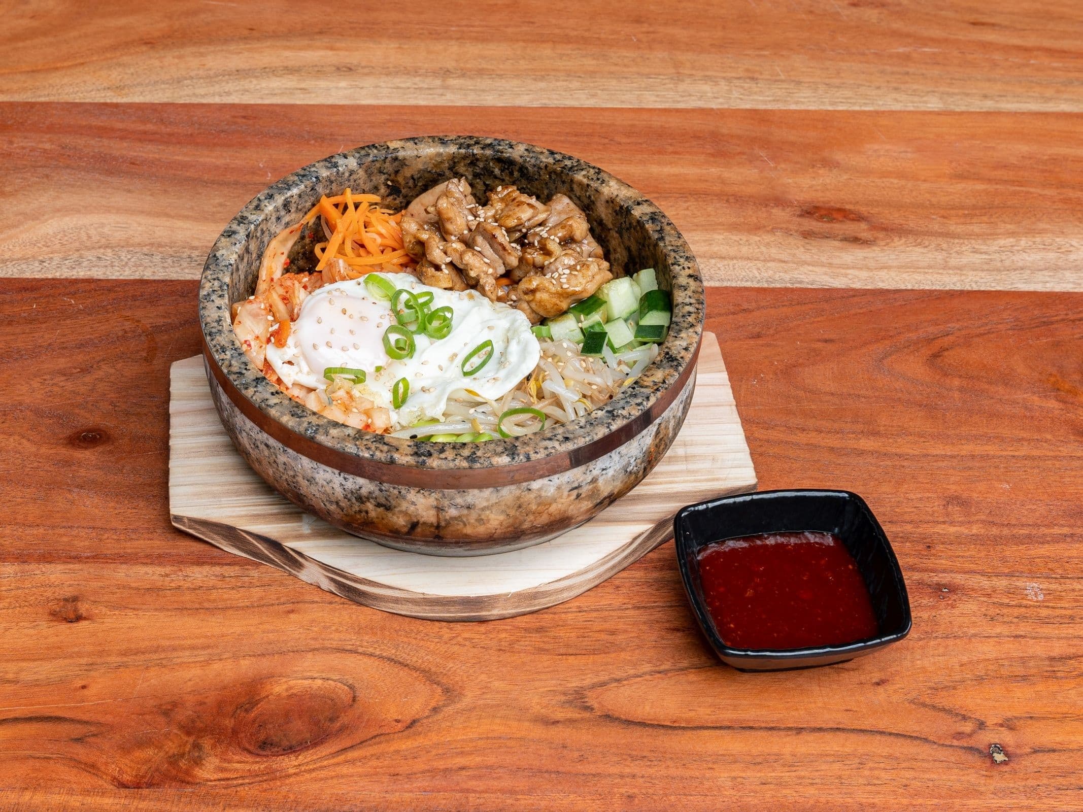Stone Bowl Bibimbap Chicken