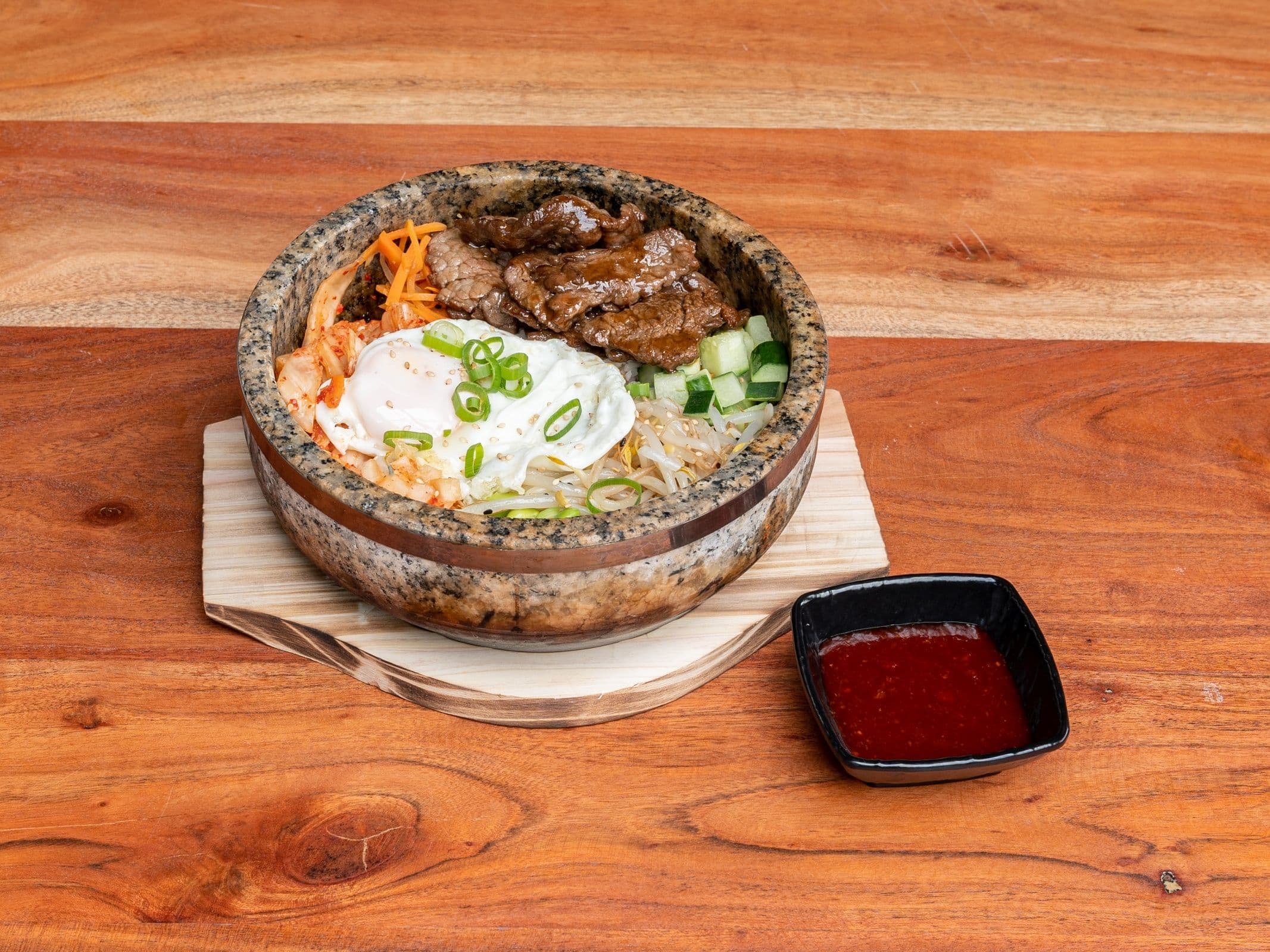 Stone Bowl Bibimbap Beef