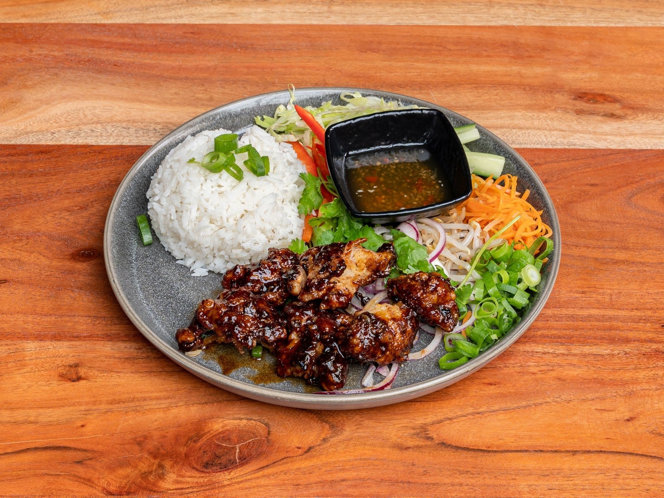 RicePlate Kip met Malakka