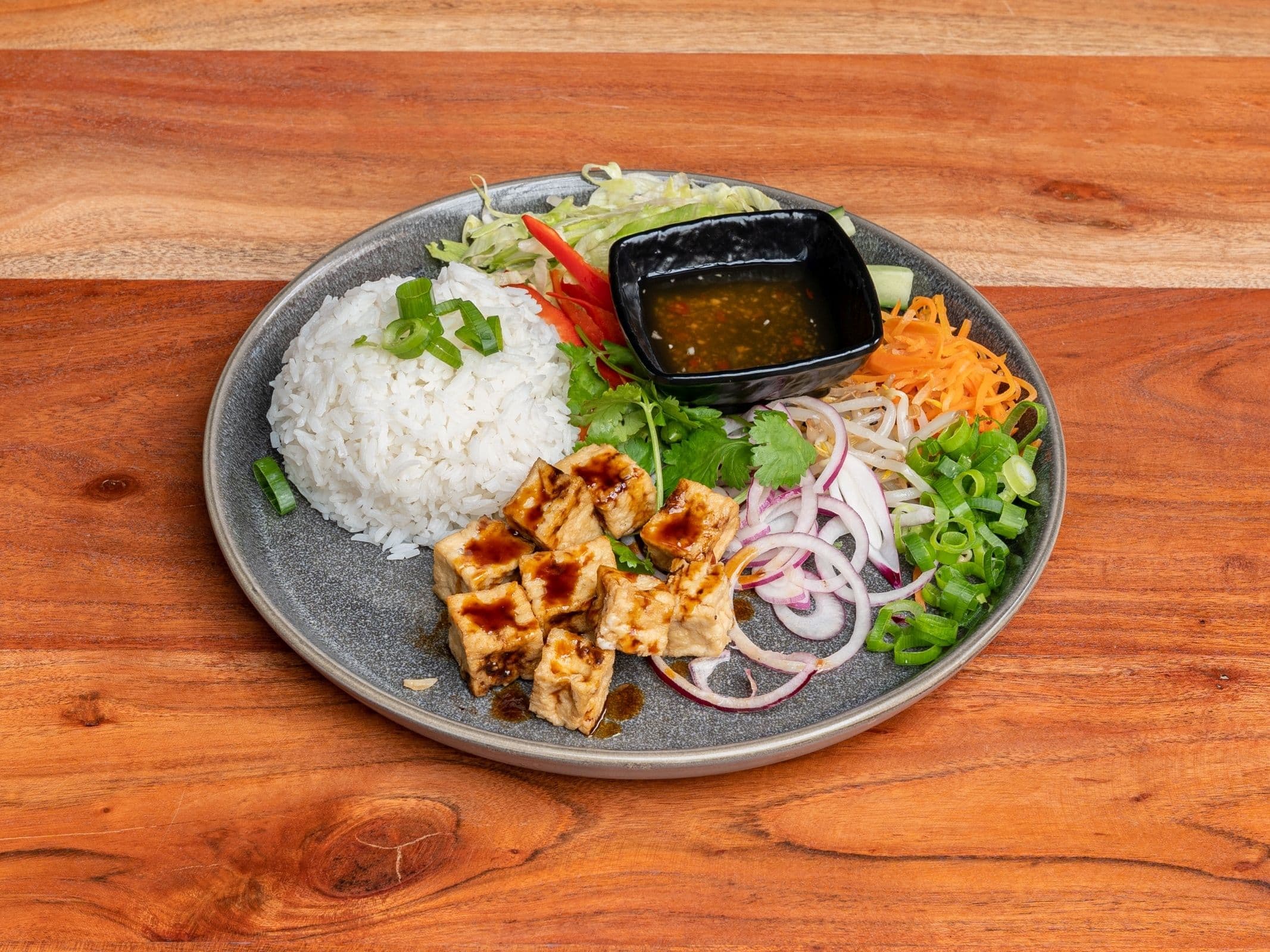 RicePlate Vega met Zwarte Bonen