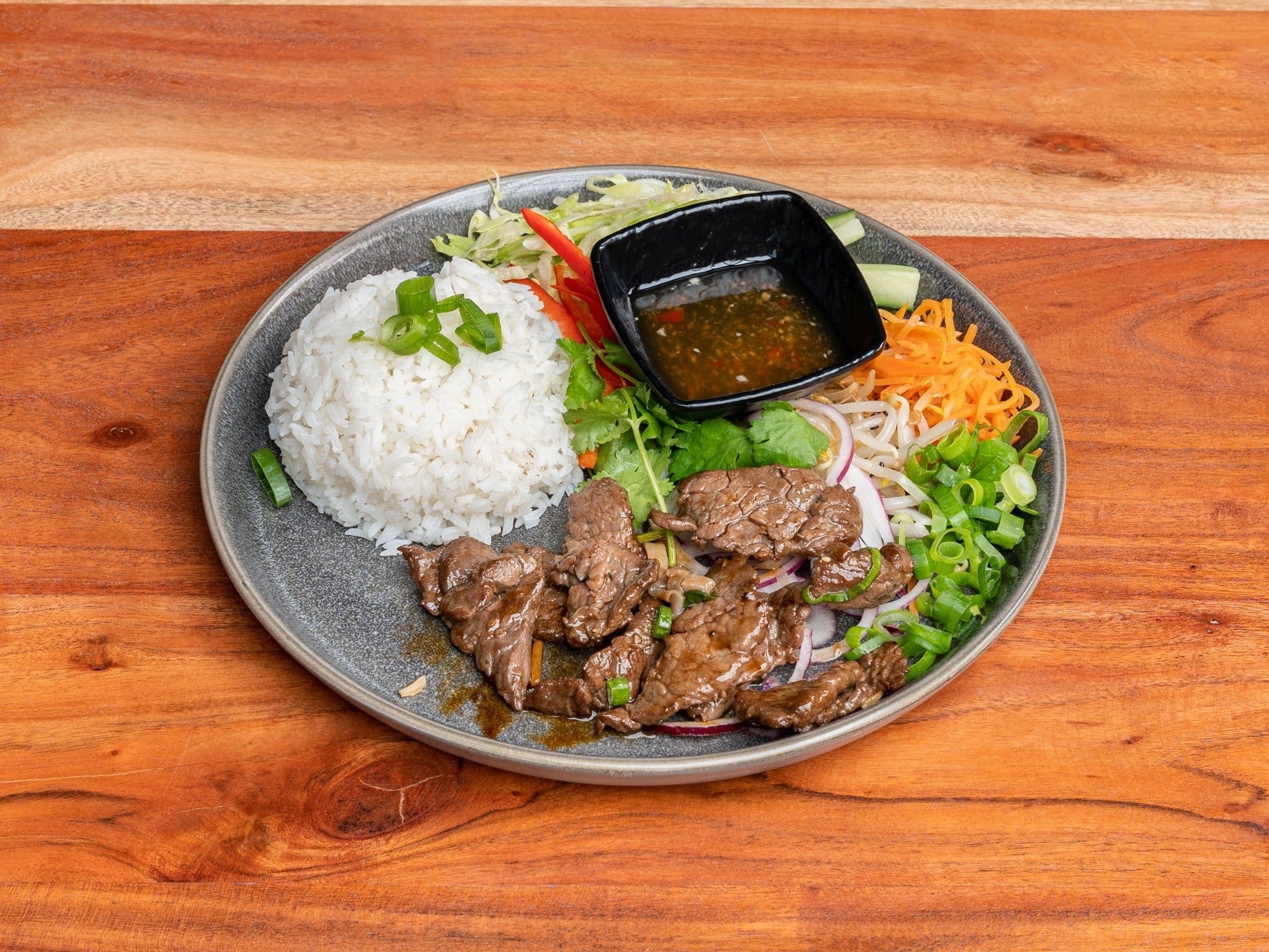 RicePlate Beef with Black bean sauce