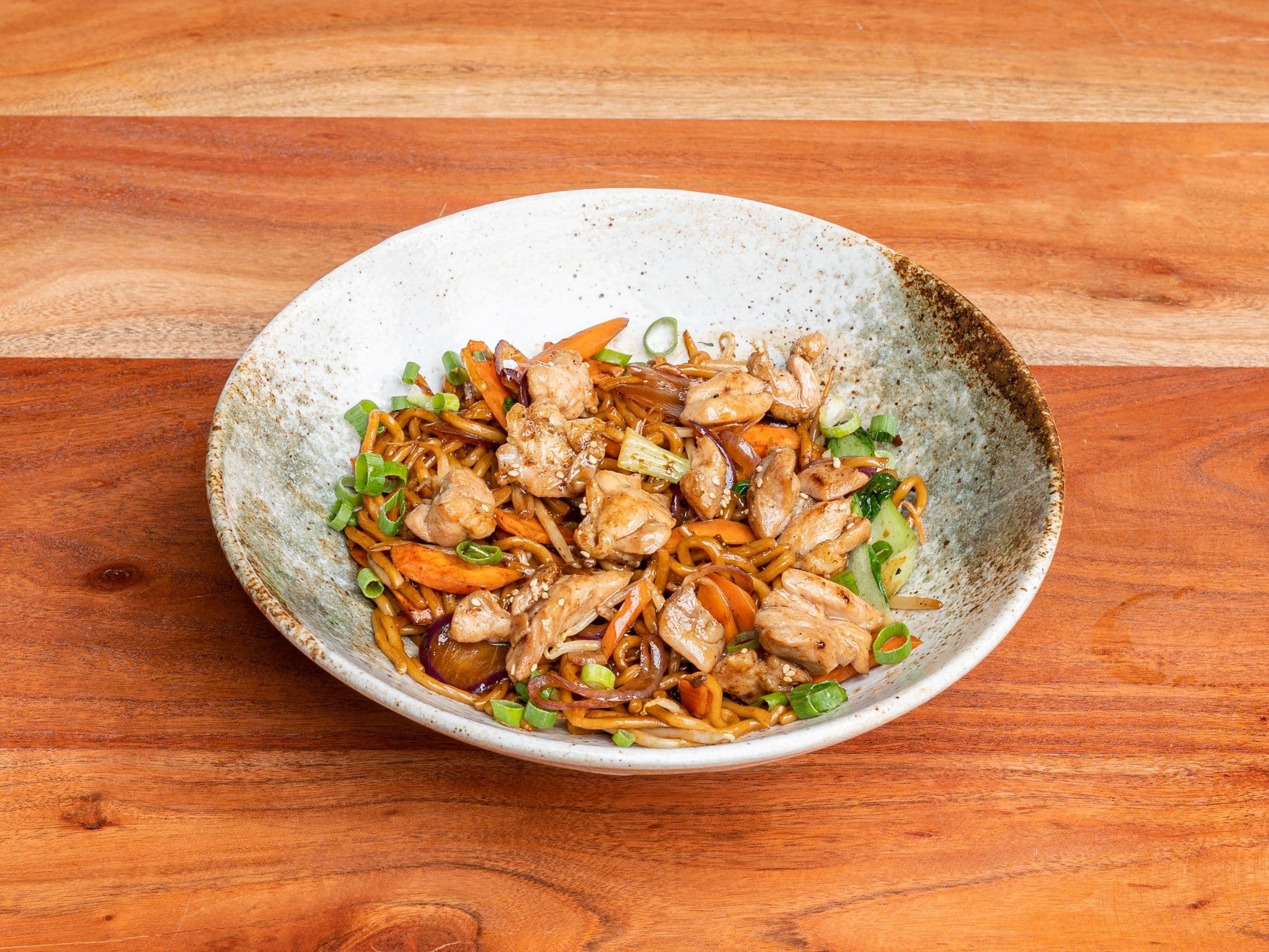 Fried Noodle Chicken