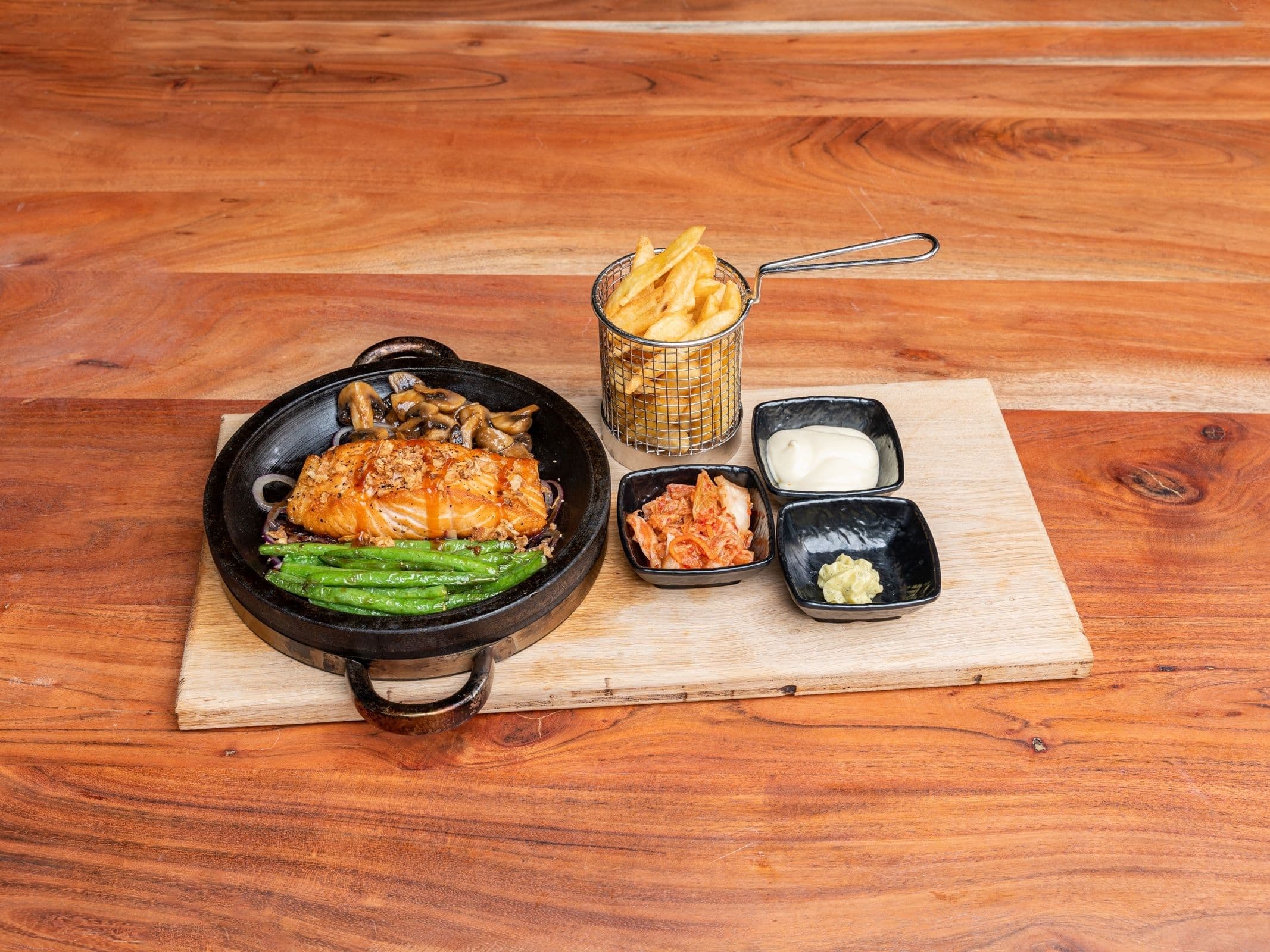 Salmon SizzlingPlate