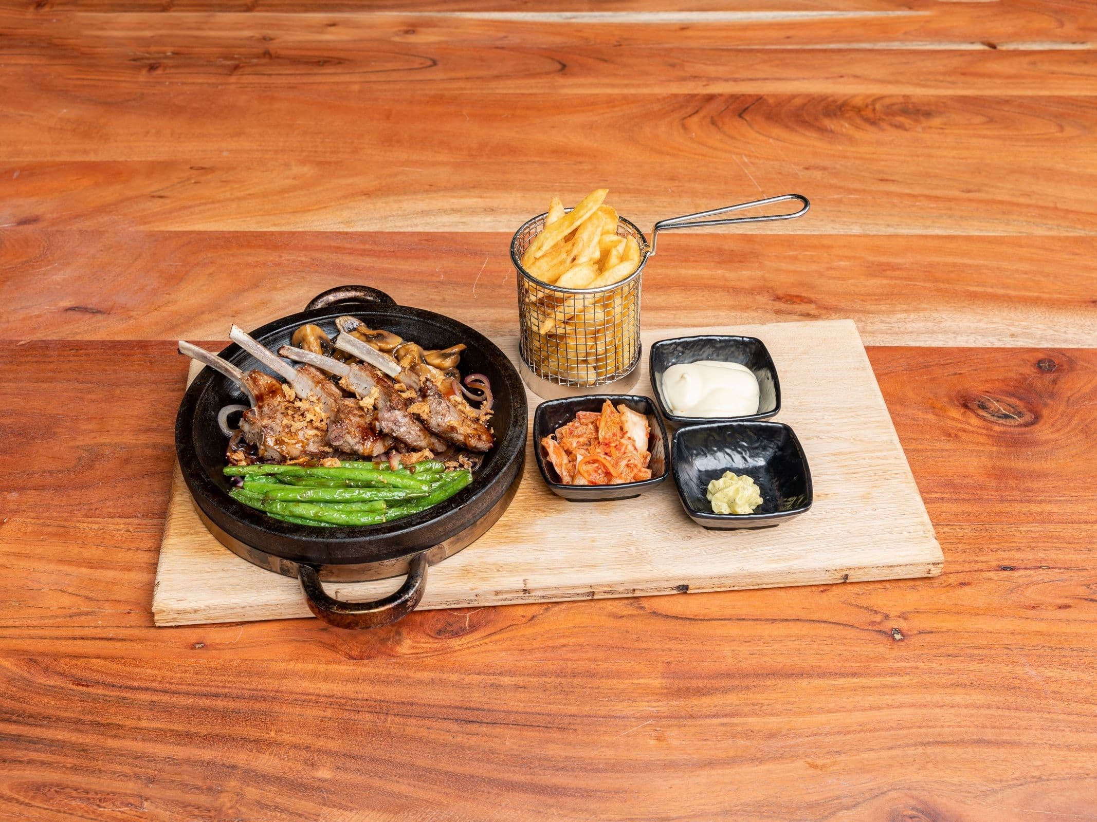 Lamb Chop SizzlingPlate