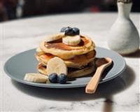 Pancake fruit trio